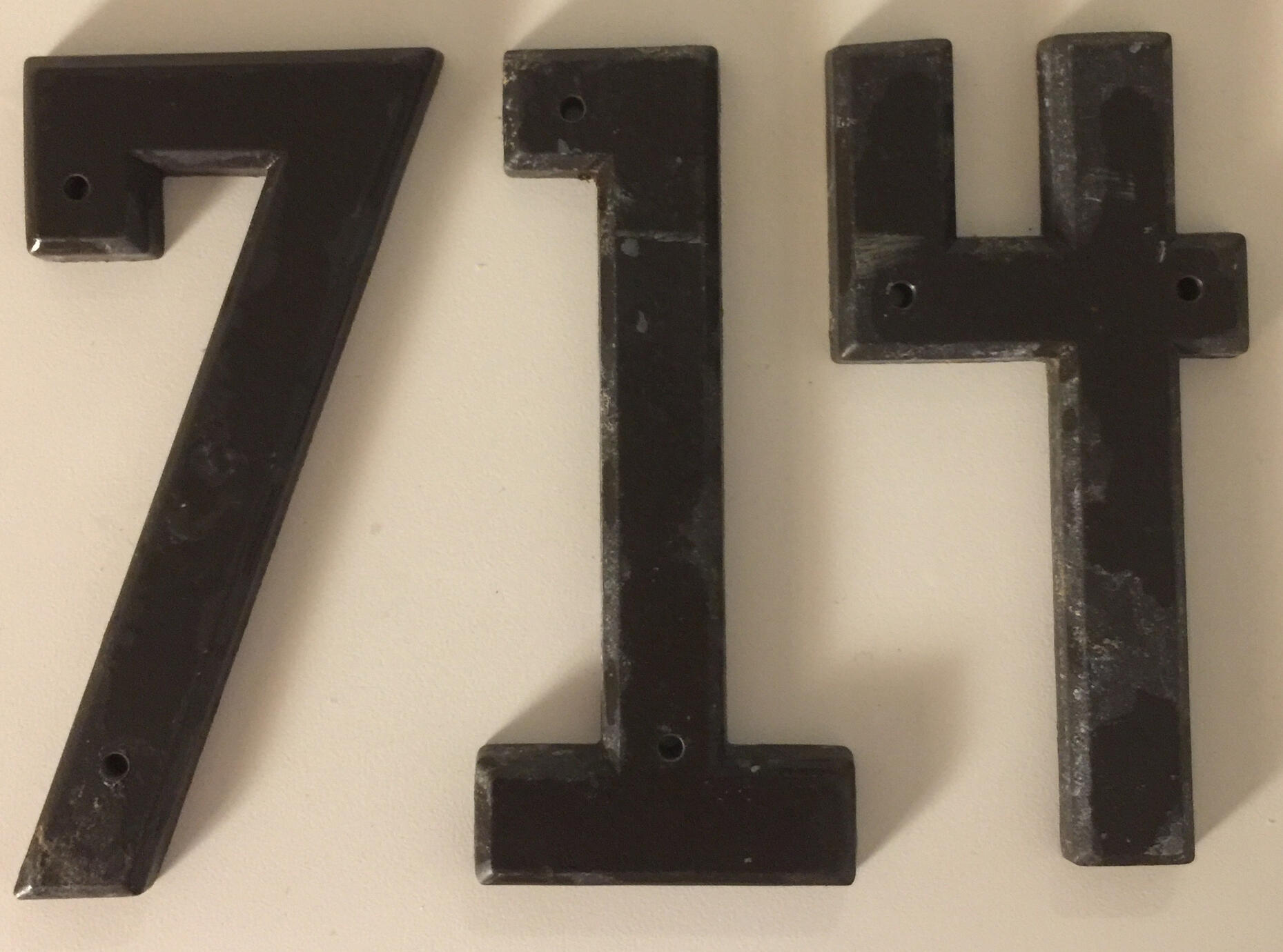 Building numbers found during demo