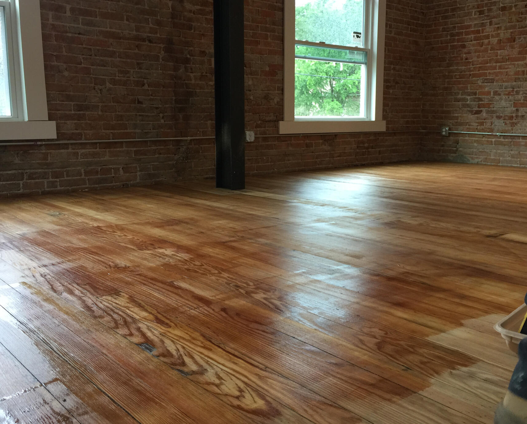 110 year old wood never looked so good