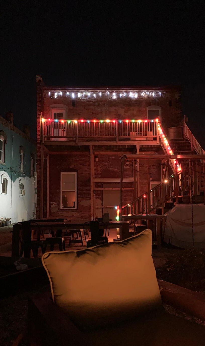 1st season w/holiday lights